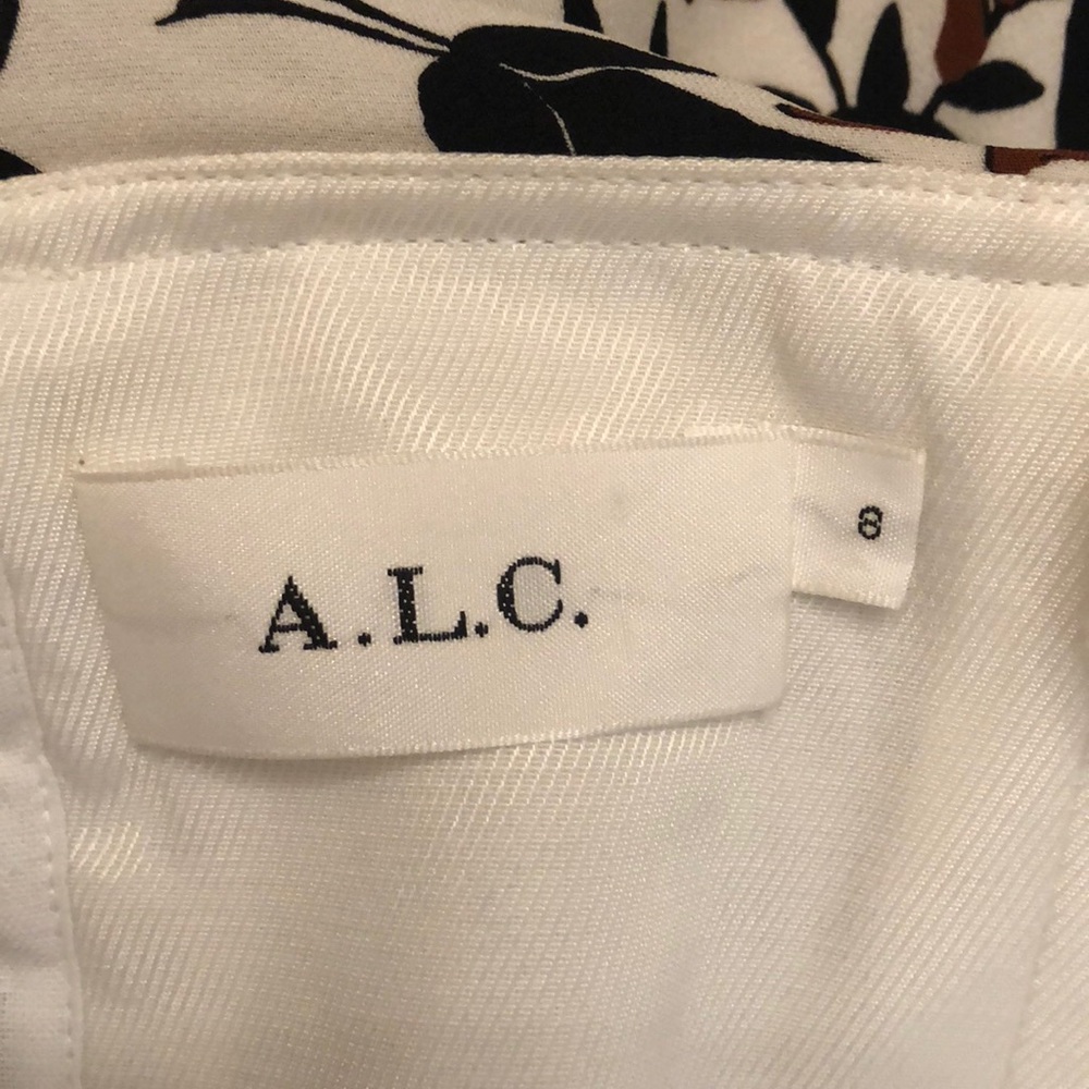 NWT ALC strapless floral dress - Picture 7 of 8